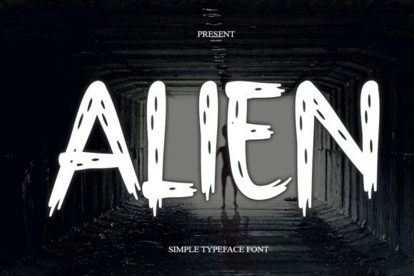 Alien: A Modern Display Font for Enhanced Visual Communication