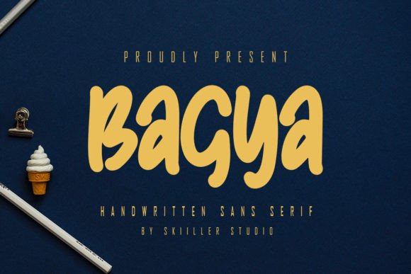 Bagya: A Handwritten Font for Creative Expression