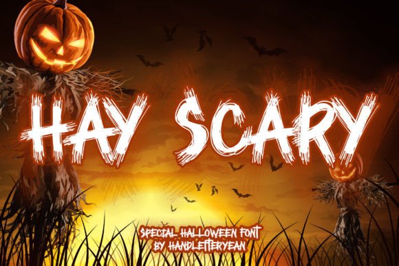 Embracing the Spooky Vibe with Hay Scary Font