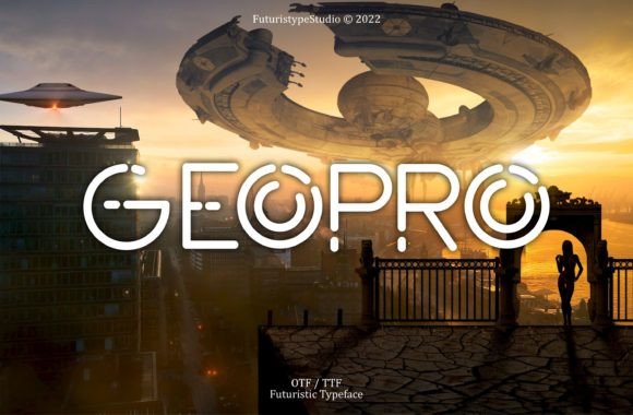 Geopro: A Bold and Futuristic Display Font for Modern Design