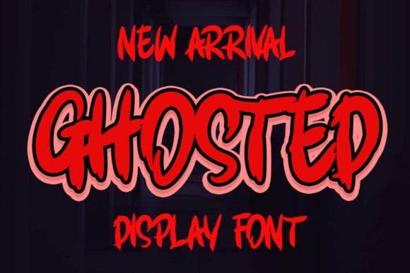 Ghosted: A Stylish Display Font for Modern Design