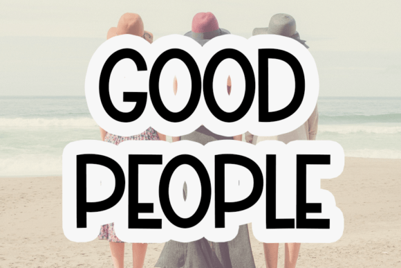 Good People: A Handwritten Font That Brings Personality to Your Designs