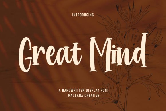 Great Mind: A Handwritten Font That Brings Personality to Your Designs