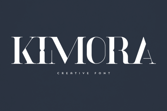Kimora: Elegant and Versatile Display Font