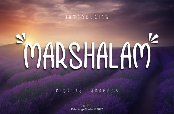 Marshalam: A Bold and Stylish Display Font for Eye-Catching Designs