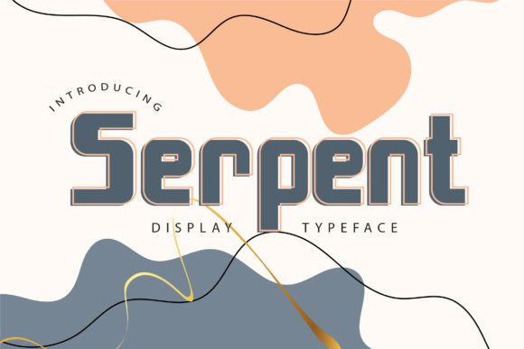 Serpent: A Bold, Modern Display Font That Elevates Your Creative Vision